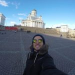 Senate Square in downtown Helsinki.