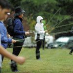 Ecoliterature students learn the basics of fly fishing.