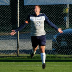 UMW Homecoming, Saturday Oct. 22, 2016. Mens soccer Vs. Wesley. (Photo by Norm Shafer).