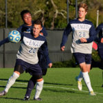 UMW Homecoming, Saturday Oct. 22, 2016. Mens soccer Vs. Wesley. (Photo by Norm Shafer).