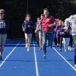 UMW Homecoming, Saturday Oct. 22, 2016. Renovated track and field facility dedication. (Photo by Norm Shafer).