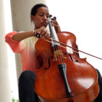 Cellist Bethel Mahoney, a psychology major at UMW, is a standout in the University's Philharmonic Orchestra.