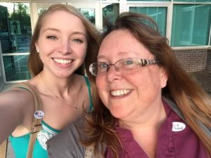 Ginny '20 and the author Helen Smetheram