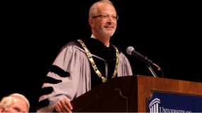 Troy D. Paino is inaugurated 10th president of the University of Mary Washington.
