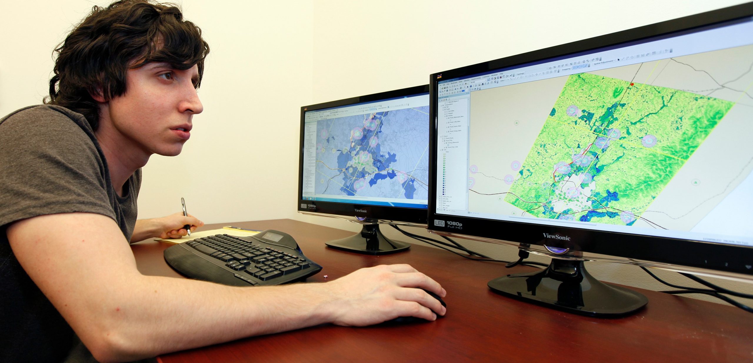 Earn your master of science in geospatial analysis today to start your career.