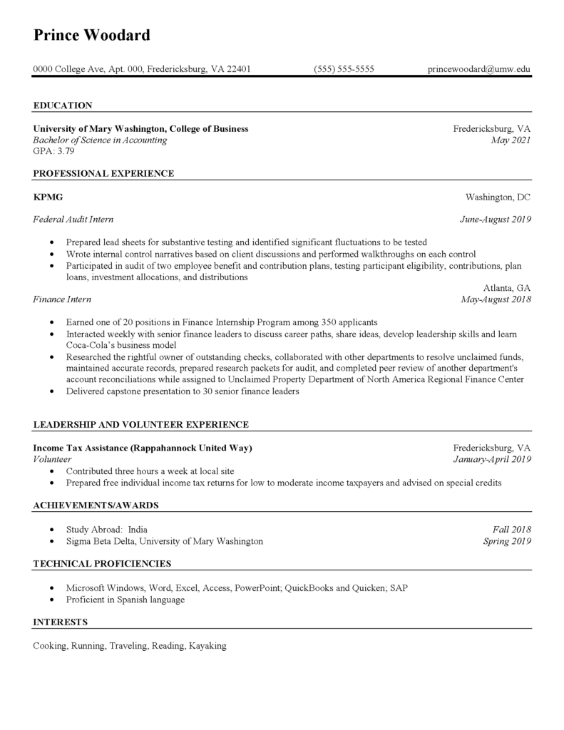 resume for front office administrator   12