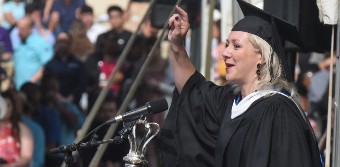 Commencement speaker Anabeth Guthrie