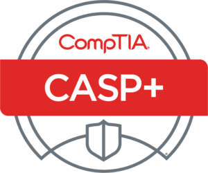 This logo is CompTIA Advanced Security Practitioner