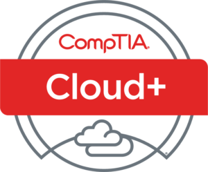 This logo is CompTIA Cloud+