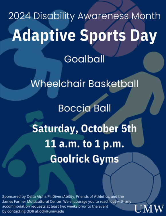 Adaptive Sports Day » Events at Mary Wash