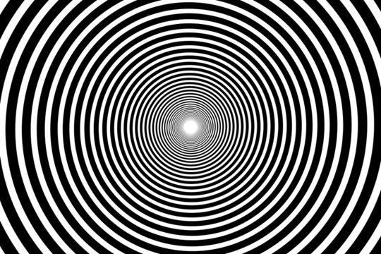 black and white optical illusion