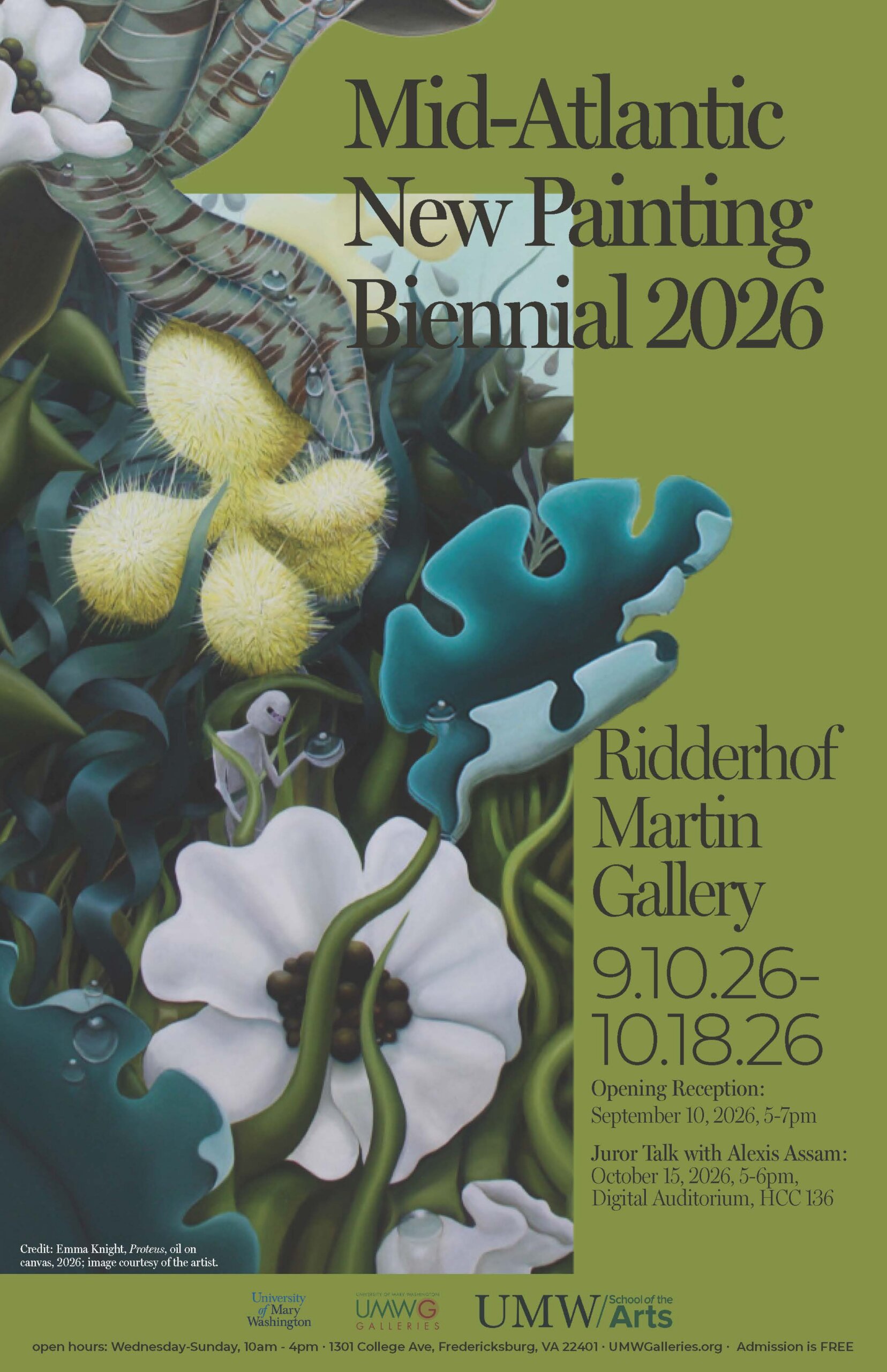 Mid-Atlantic New Painting event flyer