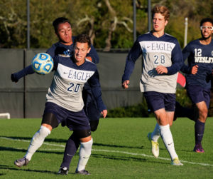 UMW Homecoming, Saturday Oct. 22, 2016. Mens soccer Vs. Wesley. (Photo by Norm Shafer).