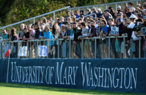 UMW Homecoming, Saturday Oct. 22, 2016. Mens soccer Vs. Wesley. (Photo by Norm Shafer).