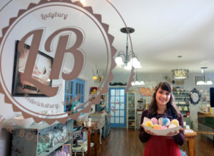 Morgan Wellman, co-owner of Ladyburg, in downtown, Fredericksburg, Tues. Nov 8, 2016. (Photo by Norm