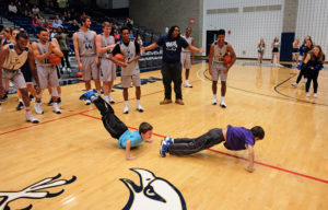 UMW celebrates Eagle Madness.