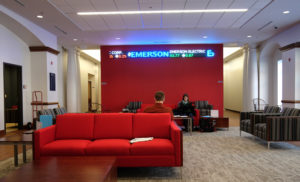 Inside of Woodard Hall, home of the College of Business