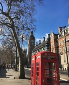 UMW in London by UMW senior Elise Poffenberger