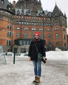 UMW in Quebec by UMW senior Kelly Morgan