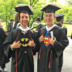 Robby Pratt '17 (left) and Zachary Norrbom '17 (right)