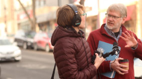 Professor Steve Hanna being interviewed for With Good Reason radio show