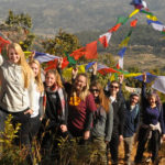 UMW students in Nepal. Photo by Dan Hirshberg.