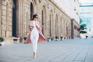 woman walking