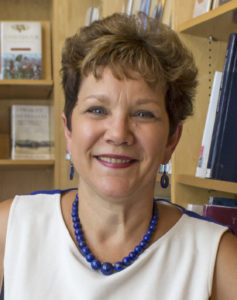 woman smiling at camera