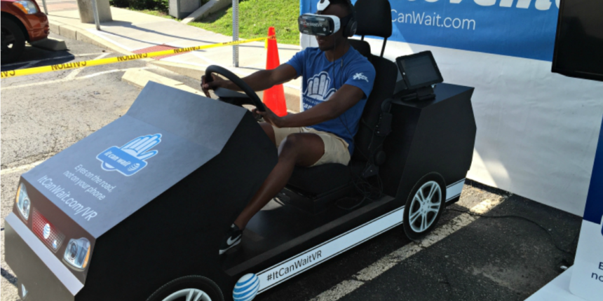 Student in Crash Simulator