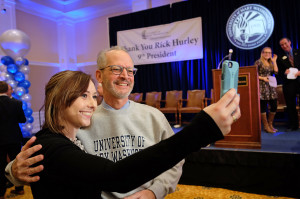 UMW welcomes it's 10th president, Dr. Troy Paino in a ceremony, Friday, February 19, 2016. (Photo by Norm Shafer).