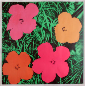 Andy Warhol's "Flowers," 1964.