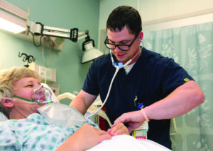 Bachelor of Science in nursing program, at Mary Washington Hospital.