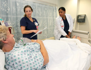 Bachelor of Science in nursing program, at Mary Washington Hospital.