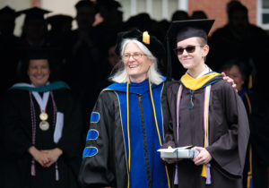 Rachelle Serena Dambrose of Virginia received the Colgate W. Darden Jr. Award, which is presented to the student with the highest grade-point average (GPA) in the four-year undergraduate program. Dambrose finished with a 3.99 GPA.