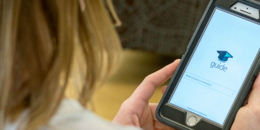 UMW's first student-centric mobile app, called Guide, is designed to help students navigate the college experience.