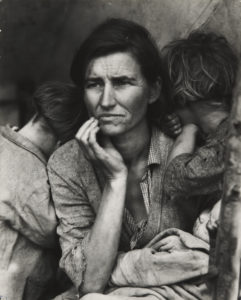 Dorothea Lange photo.