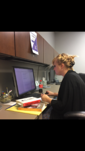 UMW senior Lindsey Crawford interned in public programming during a summer internship at the Smithsonian's National Museum of African American History and Culture.