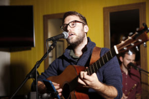 Guitarist and UMW alumnus Will McCarry plays guitar in the folk-rock band Wylder.