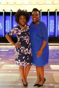 Shana Muhammad '06 (right) and cousin Jakia Muhammad won big on a recent episode of The Wall. Justin Lubin/NBC