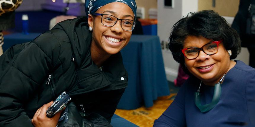 Veteran White House correspondent April Ryan delivered the keynote address during University of Mary Washington’s Martin Luther King Jr. celebration Thursday night.