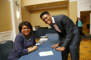 Journalist April Ryan is one of the many esteemed activists, authors and artists that JFMC brings to campus. Photo by Suzanne Rossi.
