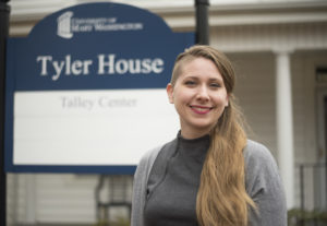 Erin Hopkins is the newly hired victim’s advocate at the University of Mary Washington. She provides an additional confidential resource for students who may have experienced sex- or gender-based violence.