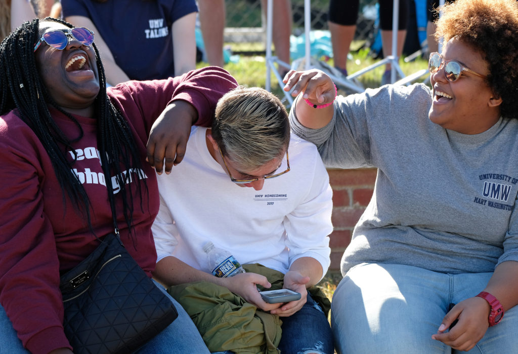 Spirits soar when members of the UMW community come together.