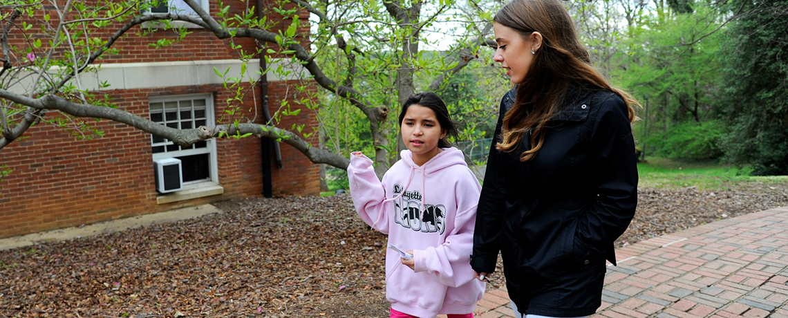 Scholars program helped put senior Samantha St. John on a path to college. Photo by Suzanne Carr.
