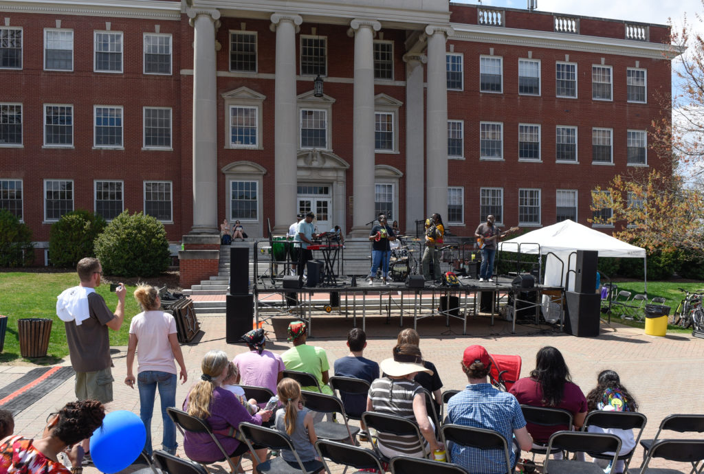 Music and dance performances took place across campus during Saturday's 28th annual Multicultural Fair. Photo by Clem Britt.
