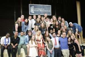 One Note Stand's 10-year anniversary celebration included an alumni concert, featuring 30 UMW alumni.
