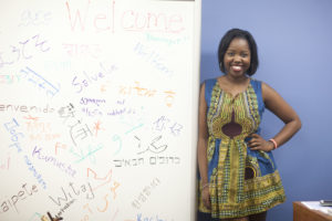 UMW economics major found "home" at Mary Washington. Photo by Karen Pearlman.