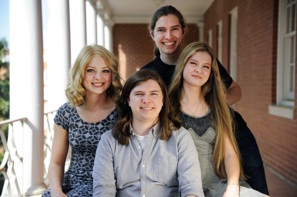 These four Payne siblings from King George County, Virginia, share a love of music – and UMW.