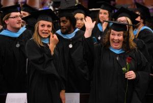 UMW awarded 161 graduate degrees on Friday evening.