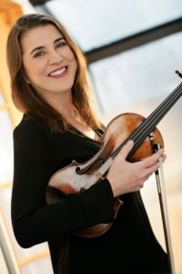 Violinist Nadja Salerno-Sonnenberg was named UMW's first artist-in-residence. She joins the newly formed UMW Chamber Orchestra on Feb. 16.